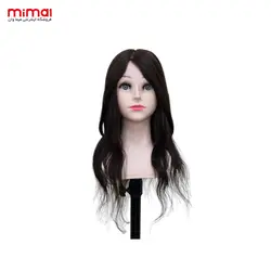 سر مانکن نیم تنه 100% طبیعی رنگ