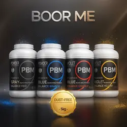 پودر دکلره بورمی  1500گرم بورمی بسته بندی جدید Boorme