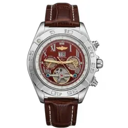 ساعت مچی برایتلینگ BREITLING AB01 سه موتوره تقویم دار کد 908