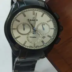 ساعت مچی رادو Rado سه موتوره تقویم دار صفحه سفید کد292