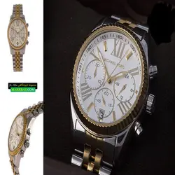 ساعت مچی مایکل کورس MICHAEL KORS سه موتوره تقویم دار کد 590