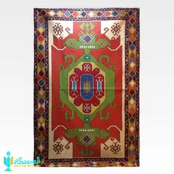 گلیم پشمی دشت مغان سایز قالیچه 120 در 2000