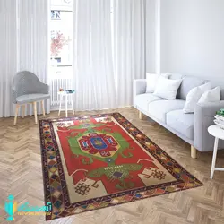 گلیم پشمی دشت مغان سایز قالیچه 120 در 2000