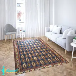 گلیم پشمی دشت مغان سایز قایچه ۱۲۰ در ۲۰۰۰