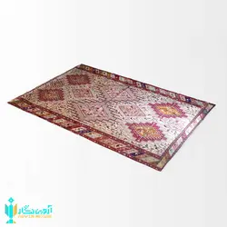 گلیم دشت مغان ابریشمی سایز قالیچه (120 در 2000 )