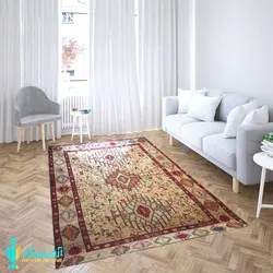 گلیم دشت مغان ابریشمی سایز قالیچه ۱۲۰ در ۲۰۰۰