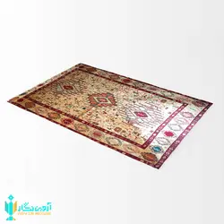 گلیم دشت مغان ابریشمی سایز قالیچه ۱۲۰ در ۲۰۰۰