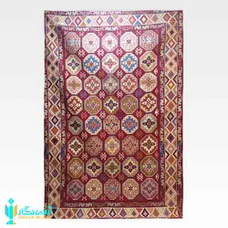 گلیم دشت مغان پشمی  سایز قالیچه ۱۲۰ در ۲۰۰۰
