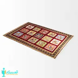 گلیم سوزنی سیرجان سایز ذرع و نیم  (1126)