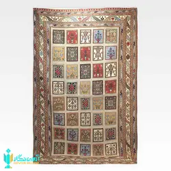 گلیم سوزنی سیرجان سایز ذرع و نیم  (1131)