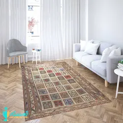 گلیم سوزنی سیرجان سایز ذرع و نیم  (1131)