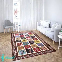 گلیم فرش سوزنی سیرجان سایز ذرع و نیم 1120
