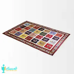 گلیم فرش سوزنی سیرجان سایز ذرع و نیم 1120