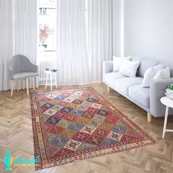 گلیم قالیچه (120 در2000) پشمی بافته دشت مغان