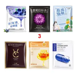 ماسک ورقه ای گل رز نرم کننده و آبرسان