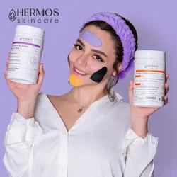 ماسک لاتکسی ویتامین سی و کیوی هرموس اسپانیا 300 گرمی