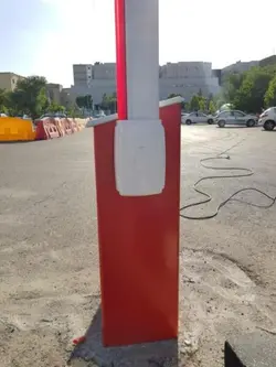 بوم مخصوص راهبند 6 متری با لاستیک ضربه گیر