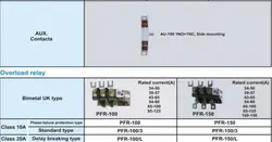 کنتاکتور 100 آمپر پارس فانال،بوبین 220 AC،مدل PFC-100