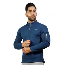 کاپشن نیم زیپ مردانه کد KAN8750QQ
