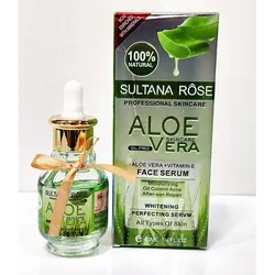 سرم آبرسان آلوئه ورا SULTANA ROSE حجم 40 میل