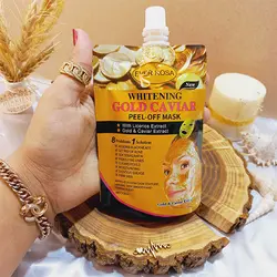 ماسک پیل اف ساندیسی خاویار طلا اور رزا ۱۳۰ میل