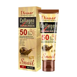 کرم ضد آفتاب کلاژن حلزون دیزار DISAAR حجم 50 گرم
