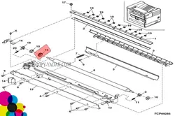 چرخ دنده TC سر غلطک ترانسفر AR-420