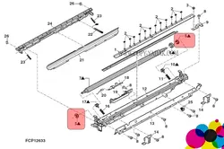 کولار سر غلطک ترانسفر شارپ AR-452