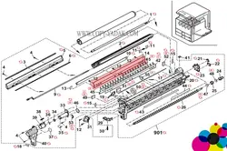 بلید ترانسفر شارپ رنگی MX-2700/2300 فابریک