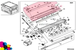 گرید شارژ کامل (یونیت ام سی شارپ) Sharp AR-5316 طرح