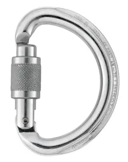 کارابین پیچ نیم دایره پتزل Petzl OMNI Screw-Lock Carabiner - زاگرس کنیون