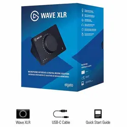میکسر صدا و رابط میکروفون الگاتو Elgato Wave XLR - وولف لند شاپ