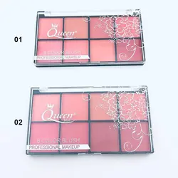 پالت رژگونه 8 رنگ مینی کویین کد mr1012