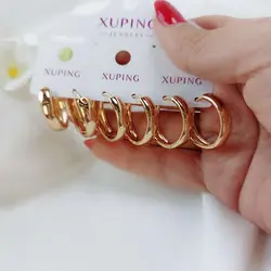 گوشواره حلقه ای آینه ای ژوپینگ