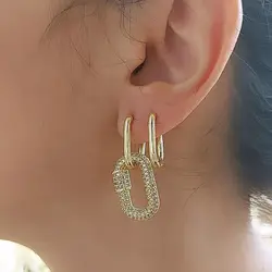 گوشواره حلقه ای دو تایی