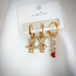 گوشواره سه تایی love