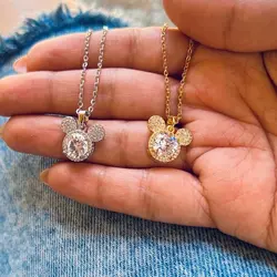 گردنبند میکی موس نگیندار