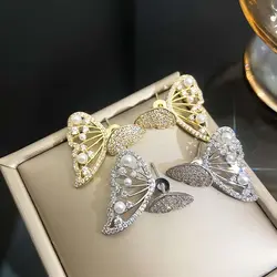 گوشواره پروانه دو تکه