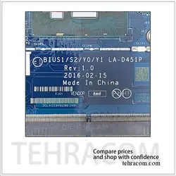 مادربرد لپ تاپ لنوو lenovo ideapad 510s 14sdk مدل la-d451p