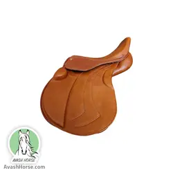 زین سوارکاری مدل چرم کد 01 - محصولات نگهداری از اسب آوش