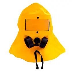 سرپوش ضد بخارات شیمیایی مجهز به ماسک شیمیایی فیلتردار بلو ایگل مدل NP312