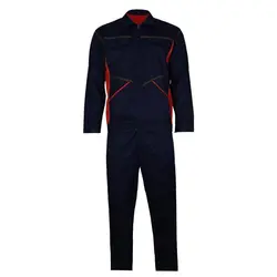 لباس کار با پارچه زرین پود,سه دوخت,رنگ قرمز