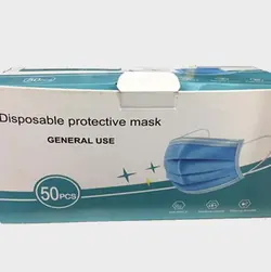 ماسک پرسی FACE MASK سه لایه جراحی خارجی جعبه 50 تایی