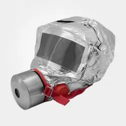 ماسک مقنعه رنگ نقره ای