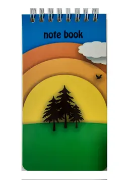 دفتر یادداشت طرح طبیعت