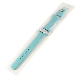 بند اپل واچ سیلیکون 42/44/45 ابی کله غازی متوسط رنگ