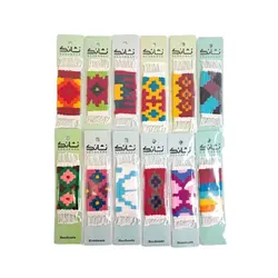 نشانک کتاب با طرح گلیم فرش