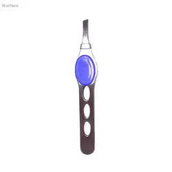 موچین انبری استیل مدل دکمه ایPOLILIKE Eyebrow Tweezers