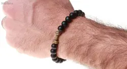 دستبند طرح دمبل