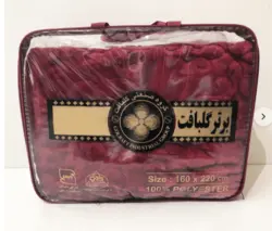 پتو گلبافت کد ۰۰۰۱ سایز ۲۲۰×۱۶۰ سانتی متر